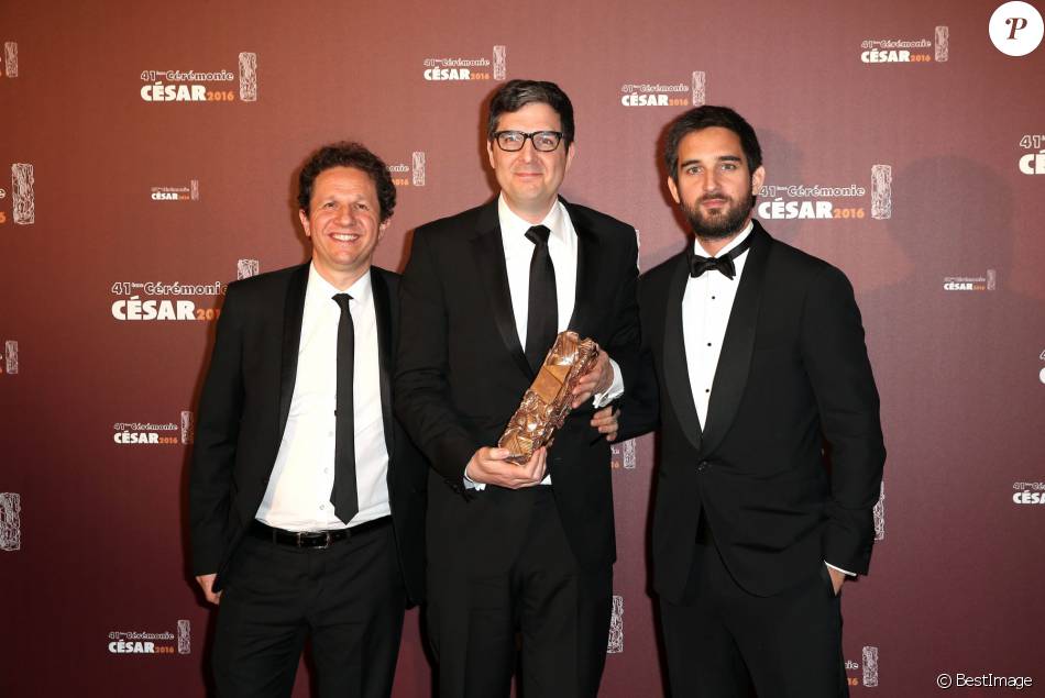 Aton Soumache, Mark Osborne, Dimitri Rassam (César du meilleur long métrage d’animation pour le film Le Petit Prince) – Pressroom 41e cérémonie des Cesar à Paris Borde-Jacovides Bestimage.jpg Aton Soumache, Mark Osborne, Dimitri Rassam (César du meilleur long métrage d'animation pour le film Le Petit Prince) - Pressroom 41e cérémonie des Cesar à Paris Borde-Jacovides Bestimage.jpg