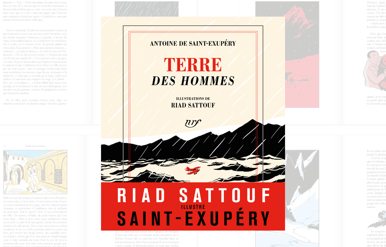 Riad Sattouf illustre Terre des Hommes
